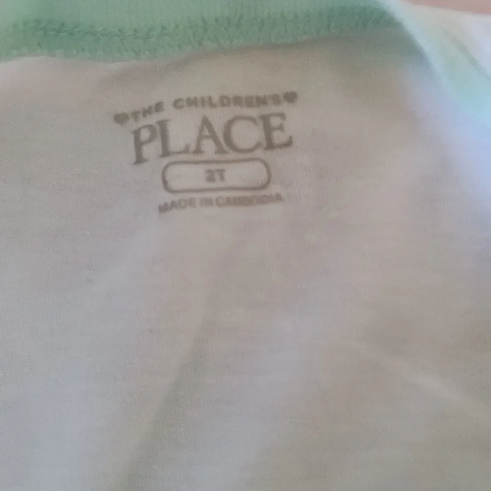 Love my mama mint green shimmer 70s style tee shir